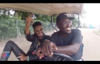 Danny Brown & Hannibal Buress Cruise Bonnaroo In A Golf Cart