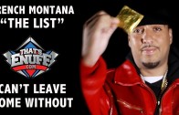 French Montana „List 5 Things You Can’t Leave Home Without”