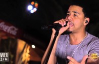 J. Cole „Performs „Crooked Smile” At Power 106″