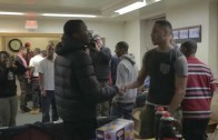 Meek Mill Gives Out Gifts At Philly Group Home