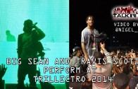 Travi$ Scott Brings Out Big Sean At Trillectro