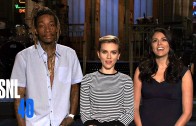 Wiz Khalifa & Scarlett Johansson Compare Tattoos In SNL Promo