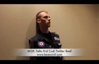 Machine Gun Kelly „Talks Twitter Beef w/ Kid Cudi”