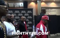 Rick Ross & 2 Chainz Accompany Floyd Mayweather To Weigh In